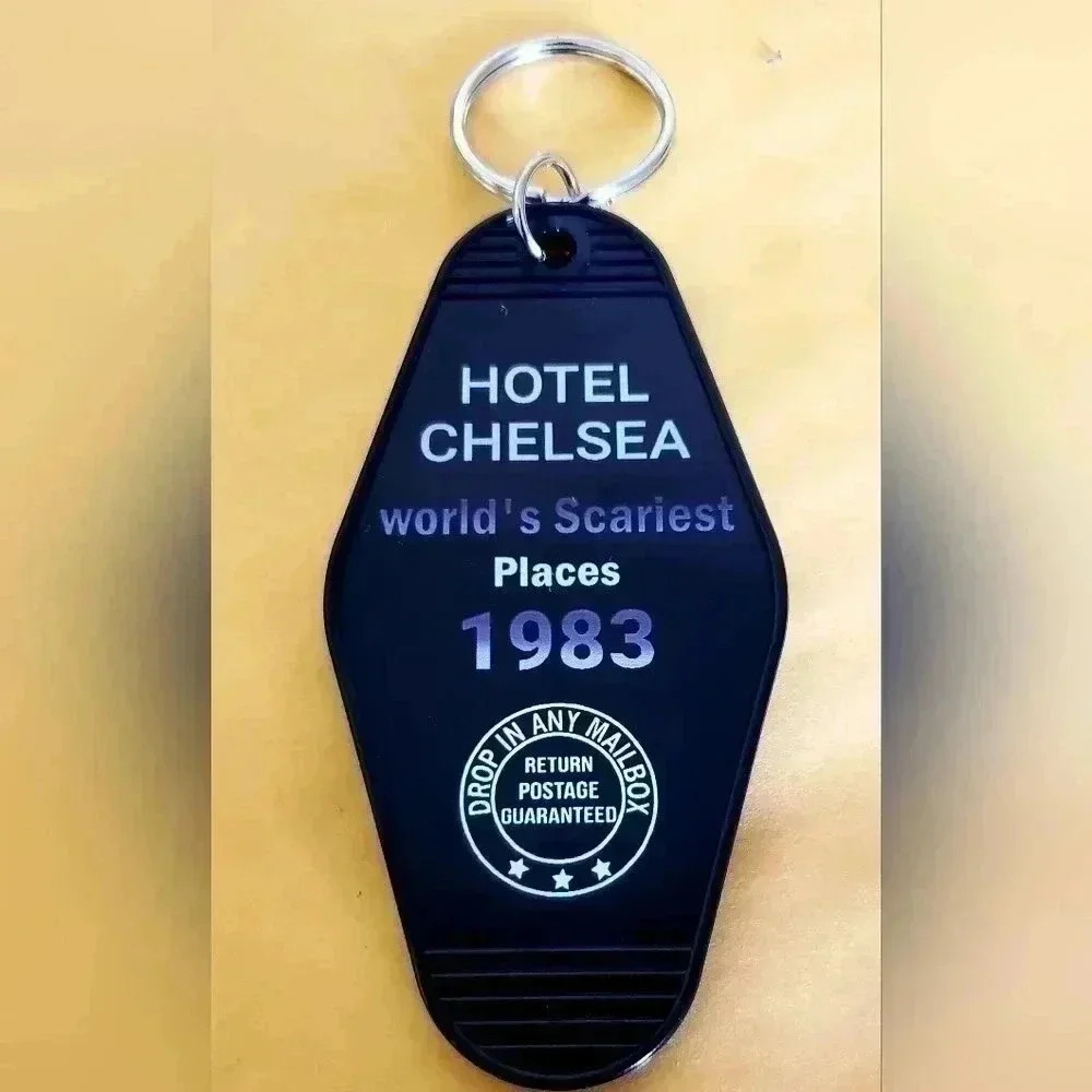 Scariest hotel Hot horror Keychain
